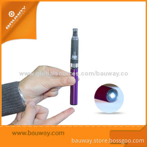 Bauway Skin-touching T101 eGo Batteries with No Button Power Saved, Sample Orders WelcomedNew